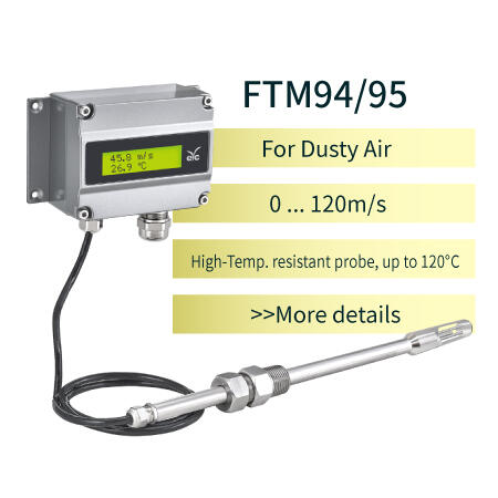 FTM94/95 Industrial High Accuracy Thermal Mass Flow Transmitter