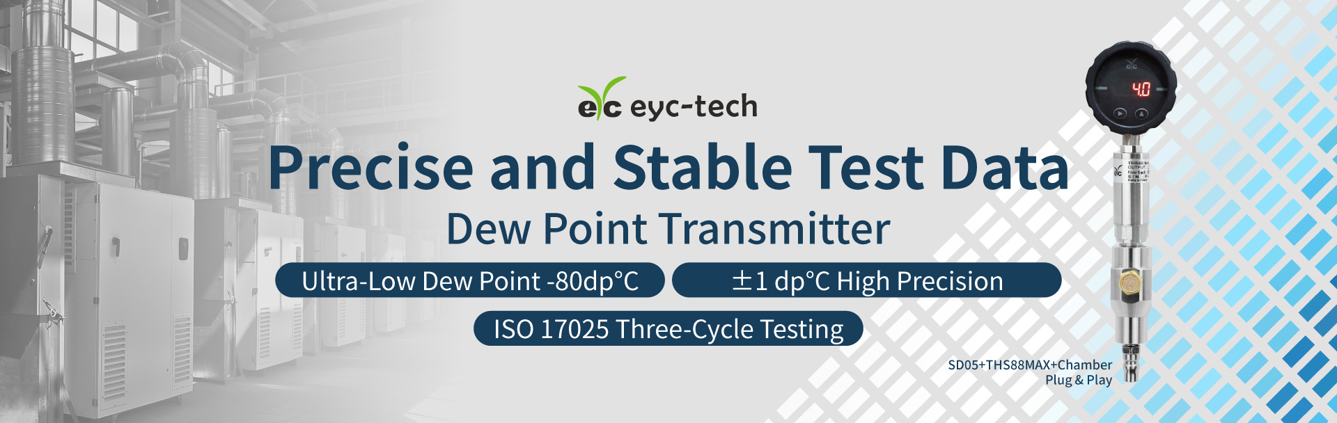 Precise and Stable Test Data | Dew Point Transmitter Precise and Stable Test Data | Dew Point Transmitter
